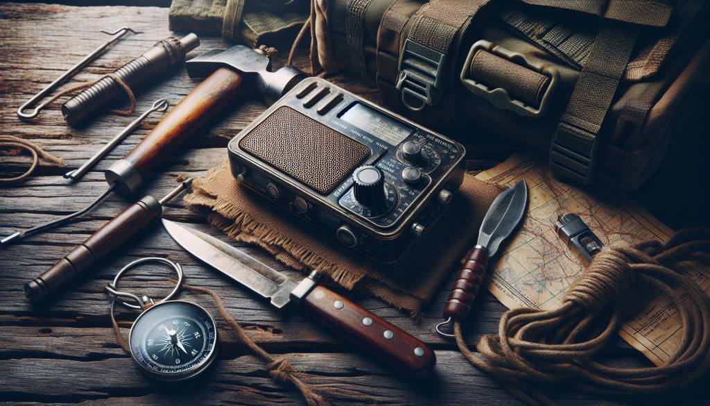 Radio manivelle : indispensable pour rester informé en plein wilderness