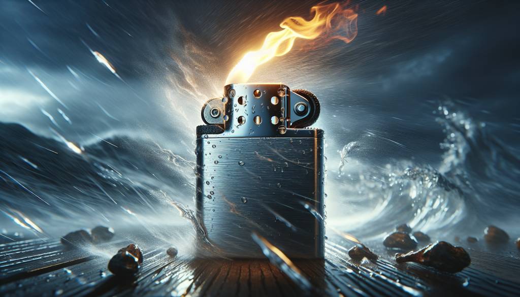 Briquet tempête : un allié fiable contre les éléments