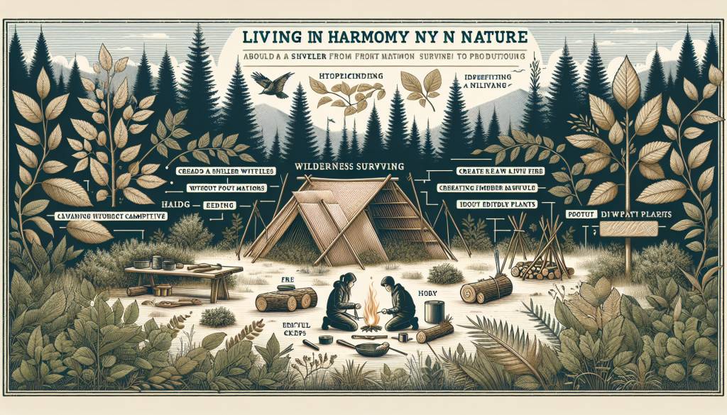 Bushcrafter : l'art de vivre en pleine nature