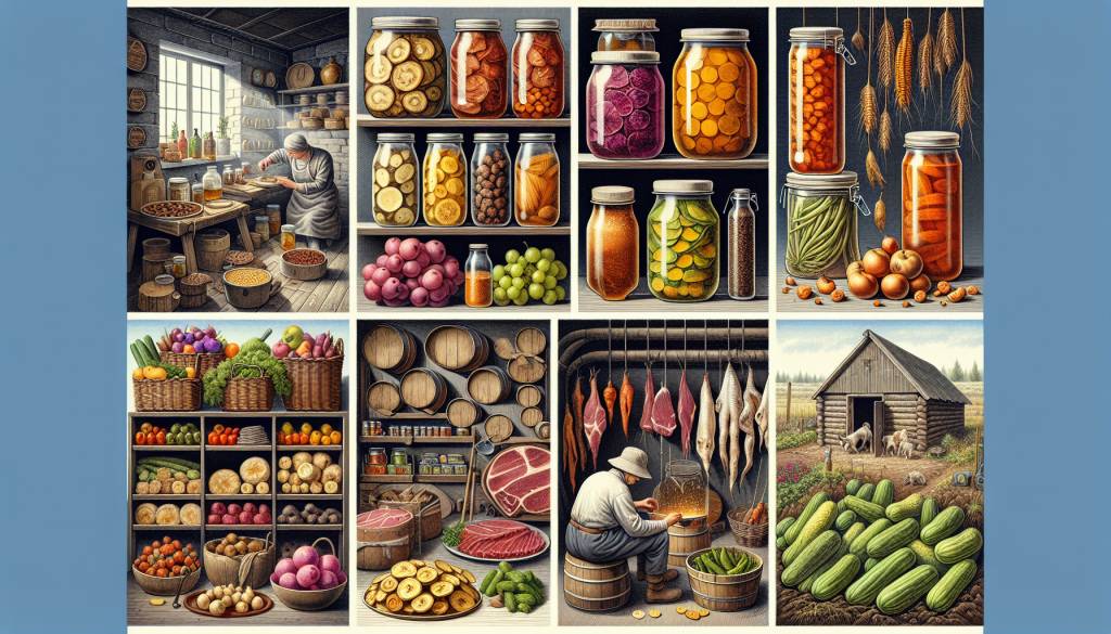 Conservation des aliments sans électricité et techniques essentielles