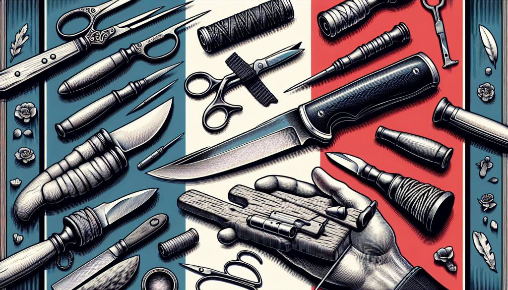 Couteau made in France : l'équilibre entre tradition et efficacité